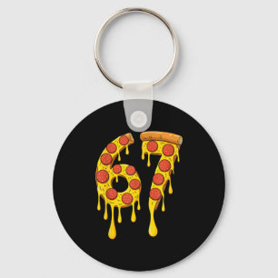 Funny Six Seven Zza 67 Number Keychain