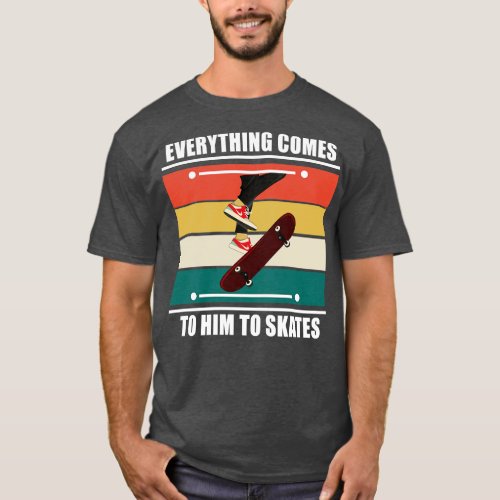 Funny skateboard saying T_Shirt