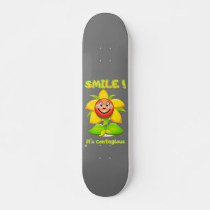 funny skateboard "SMILE"