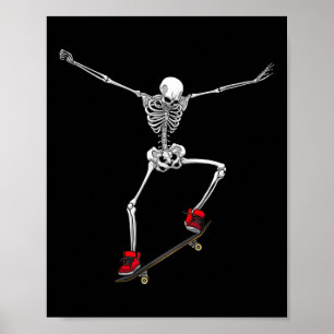 Funny Skateboarding For Men Women Skateboard Skate Poster