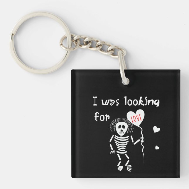 Funny skeleton keychain (Front)