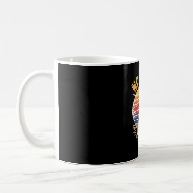 Funny Skeleton Nurse No Pulse Design – Dark Humor  Coffee Mug (Left)