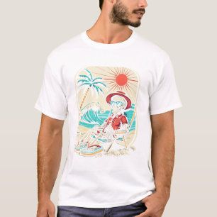 Funny Skeleton Summer T-Shirt
