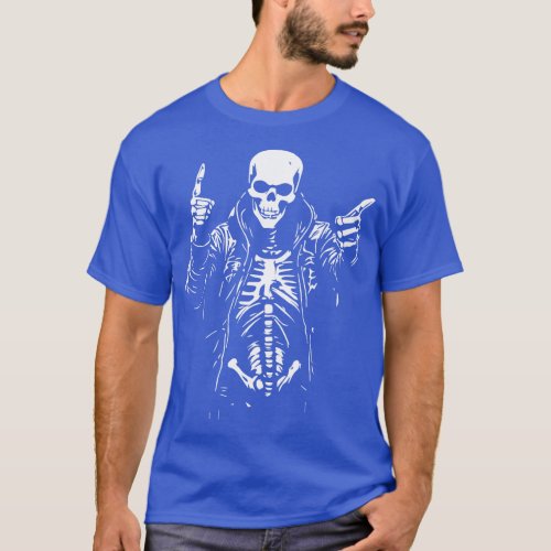 funny skeleton T_Shirt