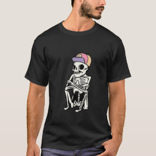 Funny Skeleton waiting T-Shirt