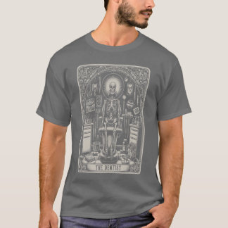 Funny Skeleton Yoga Dental Hygienistooth Dentist H T-Shirt