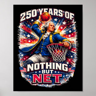 Funny Sketll Patriotic - 250 Years Of Nothing But  Poster