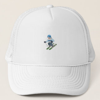 Funny Skiing Hat | Eat Sleep Ski Repeat Beanie