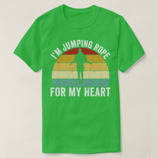 Funny Skipping Rope Jumping Rope Jump Rope7 T-Shirt (Design Front)