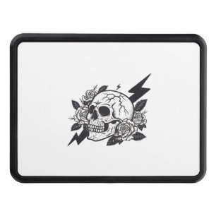 Funny Skull Lover Hitch Cover