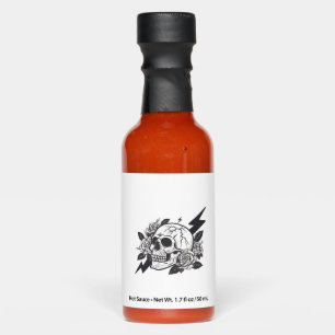Funny Skull Lover Hot Sauces