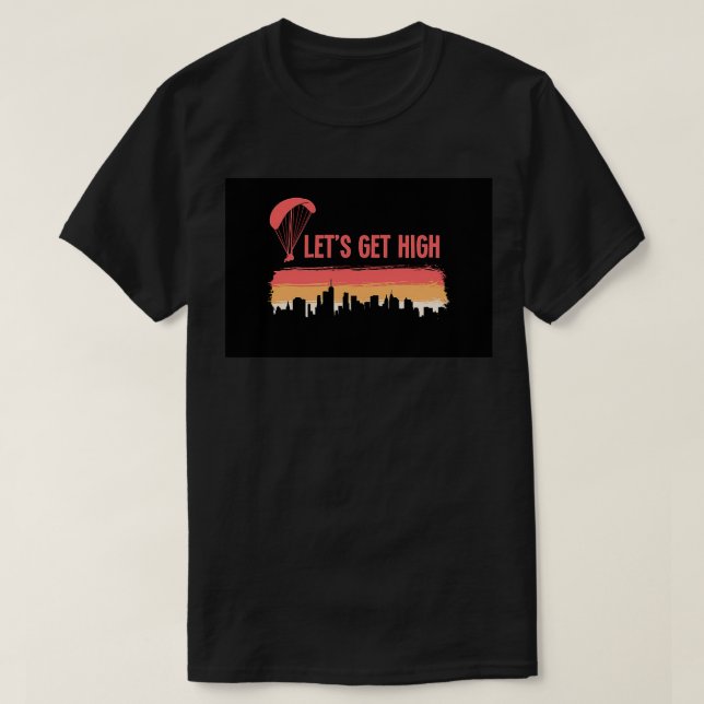 Funny Skydiver Skydiving Basejumper Paragliding 1 T-Shirt (Design Front)