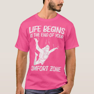Funny Skydiving For Parachuting Jumping Sky Diving T-Shirt