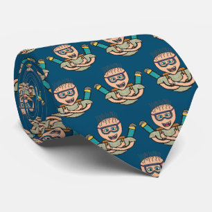 Funny Skydiving Neck Tie