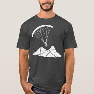 Funny Skydiving Skydiver Silhouette Paragliding T-Shirt