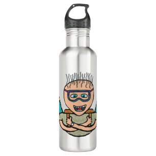 Funny Skydiving Stainless Steel Water Bottle