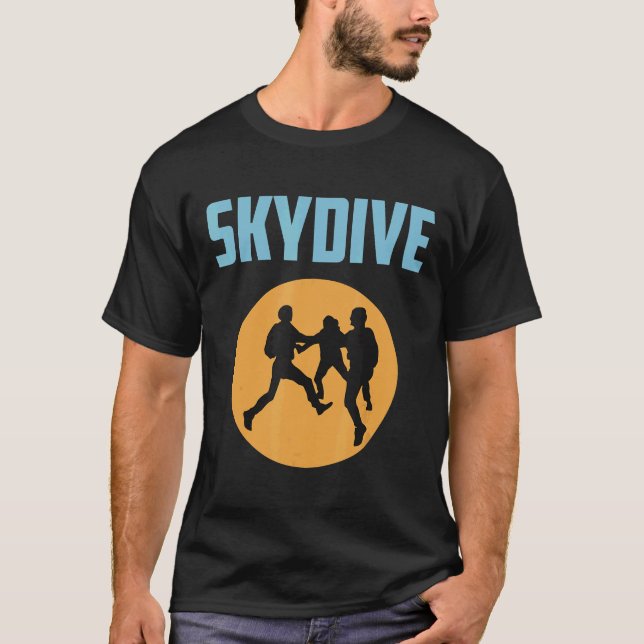 Funny Skydiving Tees Skydive Graphics (Front)