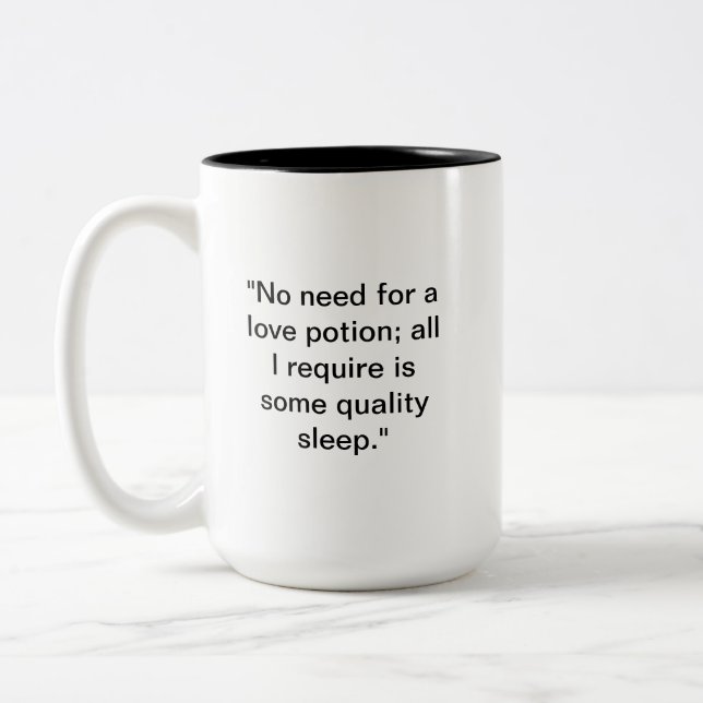 Funny Sleep Mug | Love Potion AlternativeFunny Sle (Left)