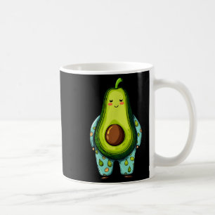 Funny Sleepy Avocado In Pajama Costume For Boys An Coffee Mug