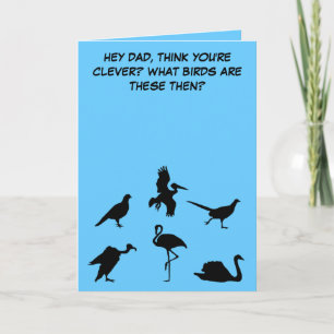 Funny,slightly rude Father's Day Card