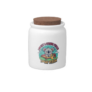 funny slogan candy jar