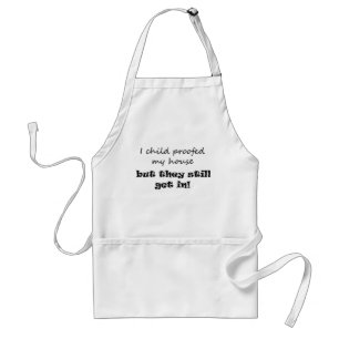 Funny slogan mom kitchen aprons novelty joke quote