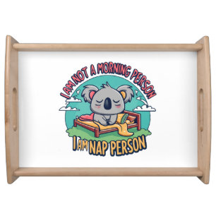 funny slogan serving tray