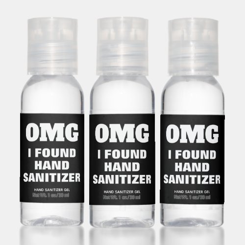 Funny Slogan Typography Quote Hand Sanitizer