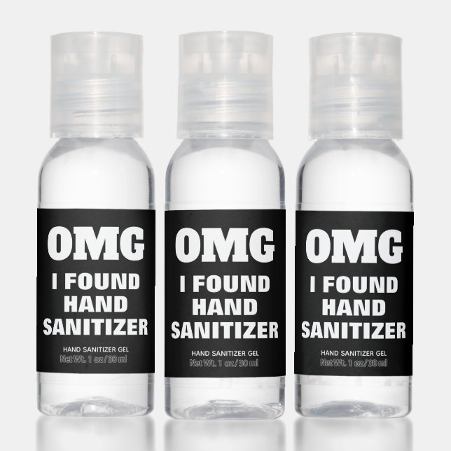 Funny Slogan Typography Quote Hand Sanitizer (Set)