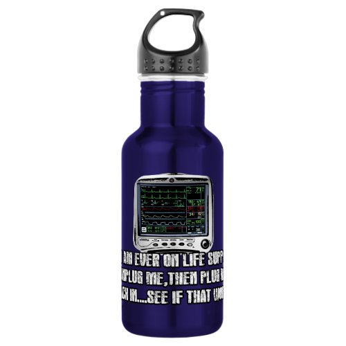 Funny slogan water bottle