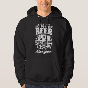 Funny Slot Machine Beer Casino Las Vegas Gambling  Hoodie