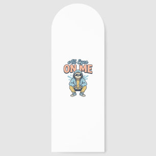 Funny Sloth All Eyes On Me Vintage Vector Design_1 Bookmarks
