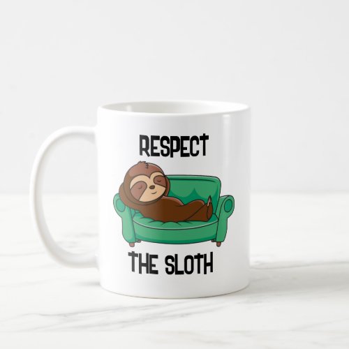 Funny Sloth Coffee Mug Cup Gift