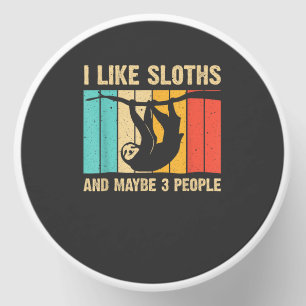 Funny Sloth Design for Sloth Lover Men Women Kids Mini Candle Favors