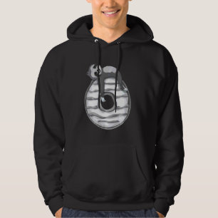 Funny Sloth Donut For Women Girls Doughnut Operato Hoodie