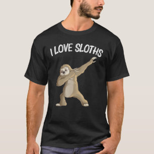 Funny Sloth For Men Women Slow Lazy Sloths Rainfor T-Shirt