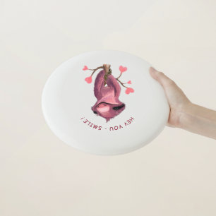 Funny Sloth Frisbee Smile - Custom Text