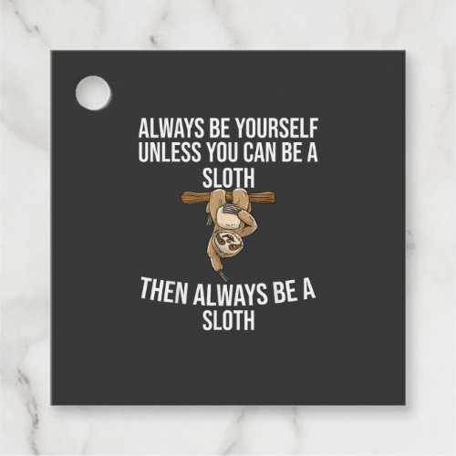 Funny Sloth Gift for Women Girls Boys Kids Cool Sl Favor Tags