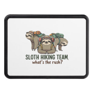 Funny Sloth Hiking Classic T-Shirt_5 Hitch Cover