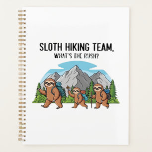 Funny Sloth Hiking Classic T-Shirt_6 Planner