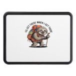 Funny Sloth Hiking Team - Slow and Steady Classic  Hitch Cover