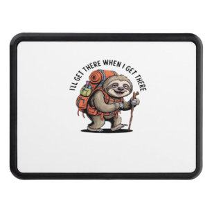 Funny Sloth Hiking Team - Slow and Steady Classic Hitch Cover