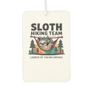Funny Sloth Hiking - This funny sloth hiking gift Air Freshener