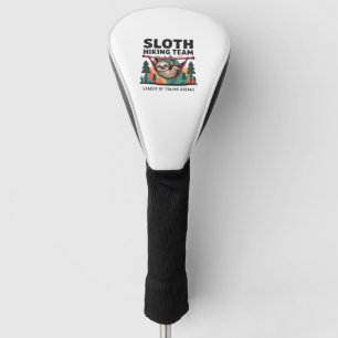 Funny Sloth Hiking - This funny sloth hiking gift Golf Head Cover