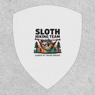 Funny Sloth Hiking - This funny sloth hiking gift Patch