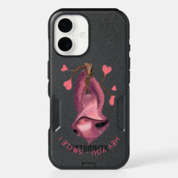 Funny Sloth iPhone Case Smile - Custom Text
