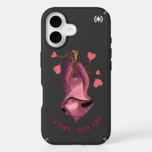 Funny Sloth iPhone Case Smile - Custom Text
