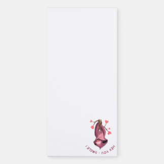 Funny Sloth Magnetic Notepad Catchy Text