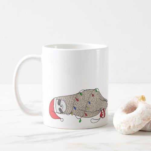 Funny Sloth nap Cute sloth lover Christmas gift Coffee Mug