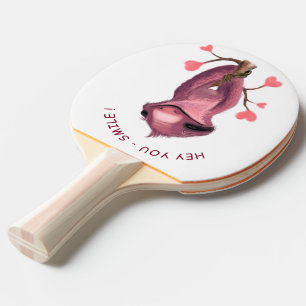Funny Sloth Ping Pong Paddle